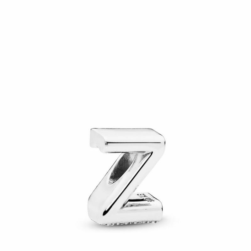 Pandora Australia Letter Z Charm - Sterling Silver | OJUELM130